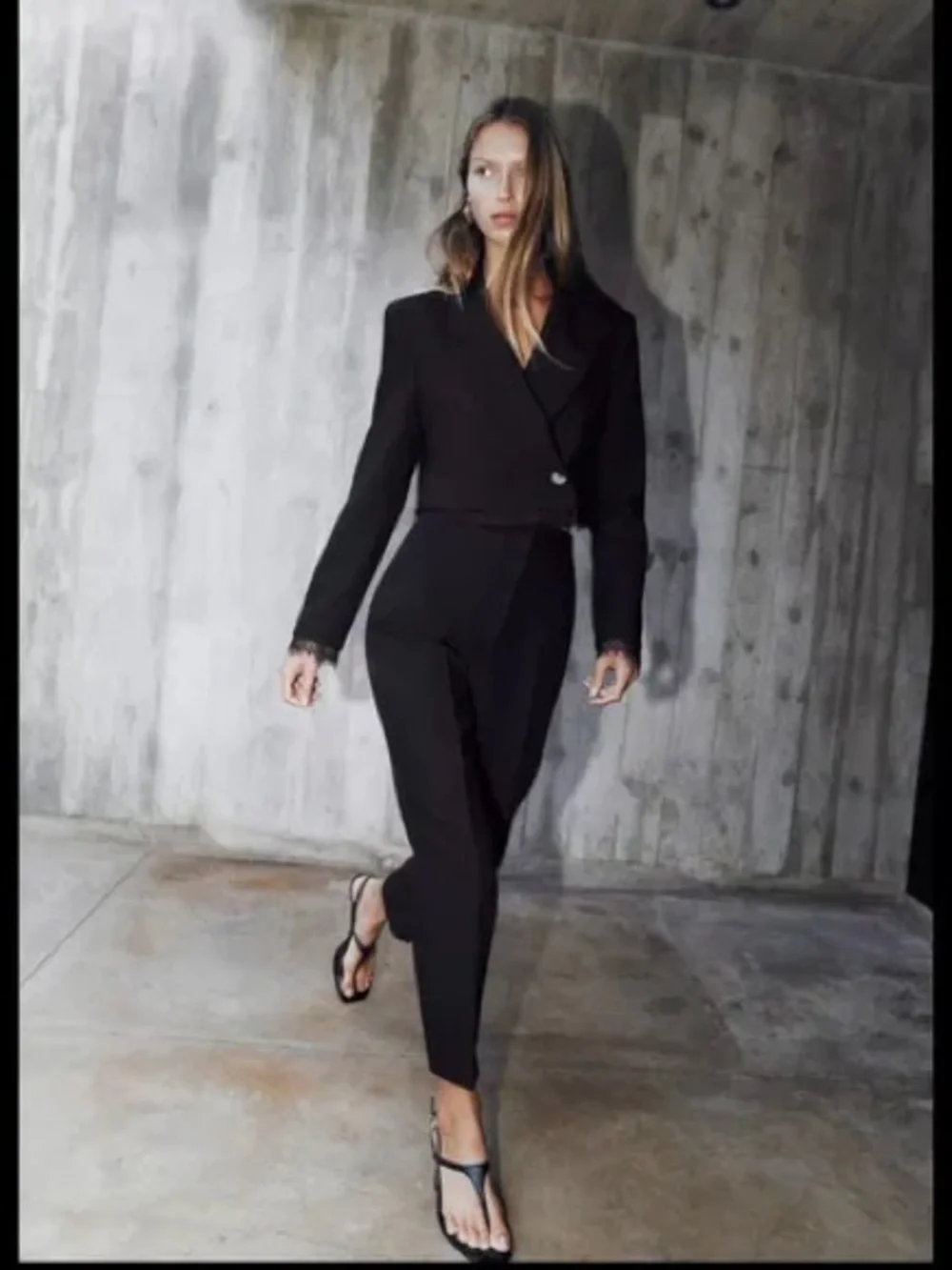 Zara High Waisted‎ Trousers